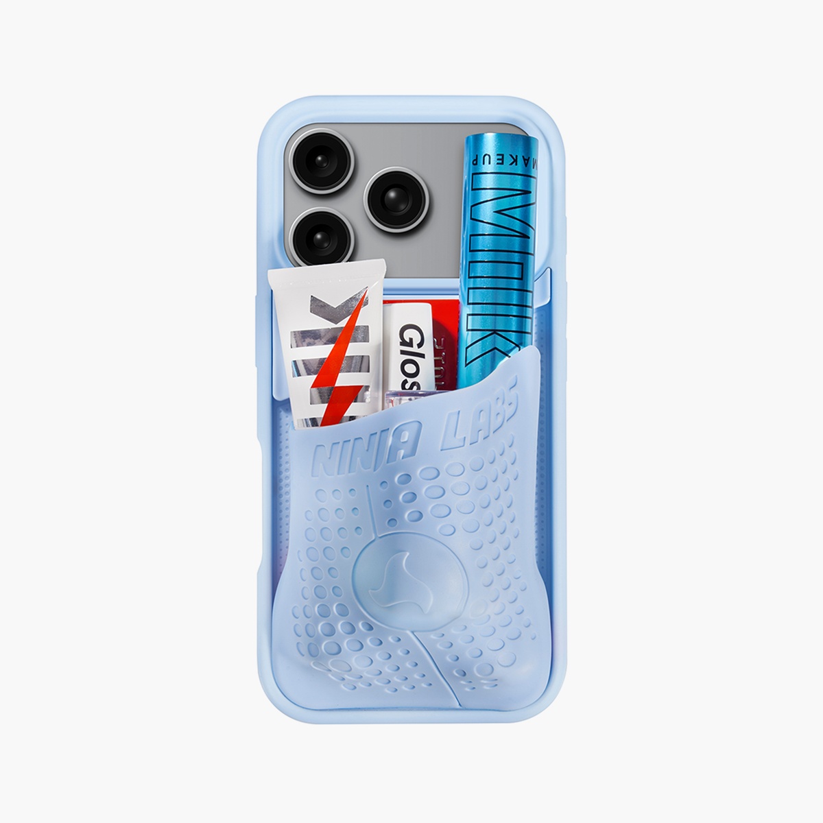 iPhone15 Ninja Labs Flex Pouch ライトブルー Flex Pouch® Phone Case – Ninja Labs