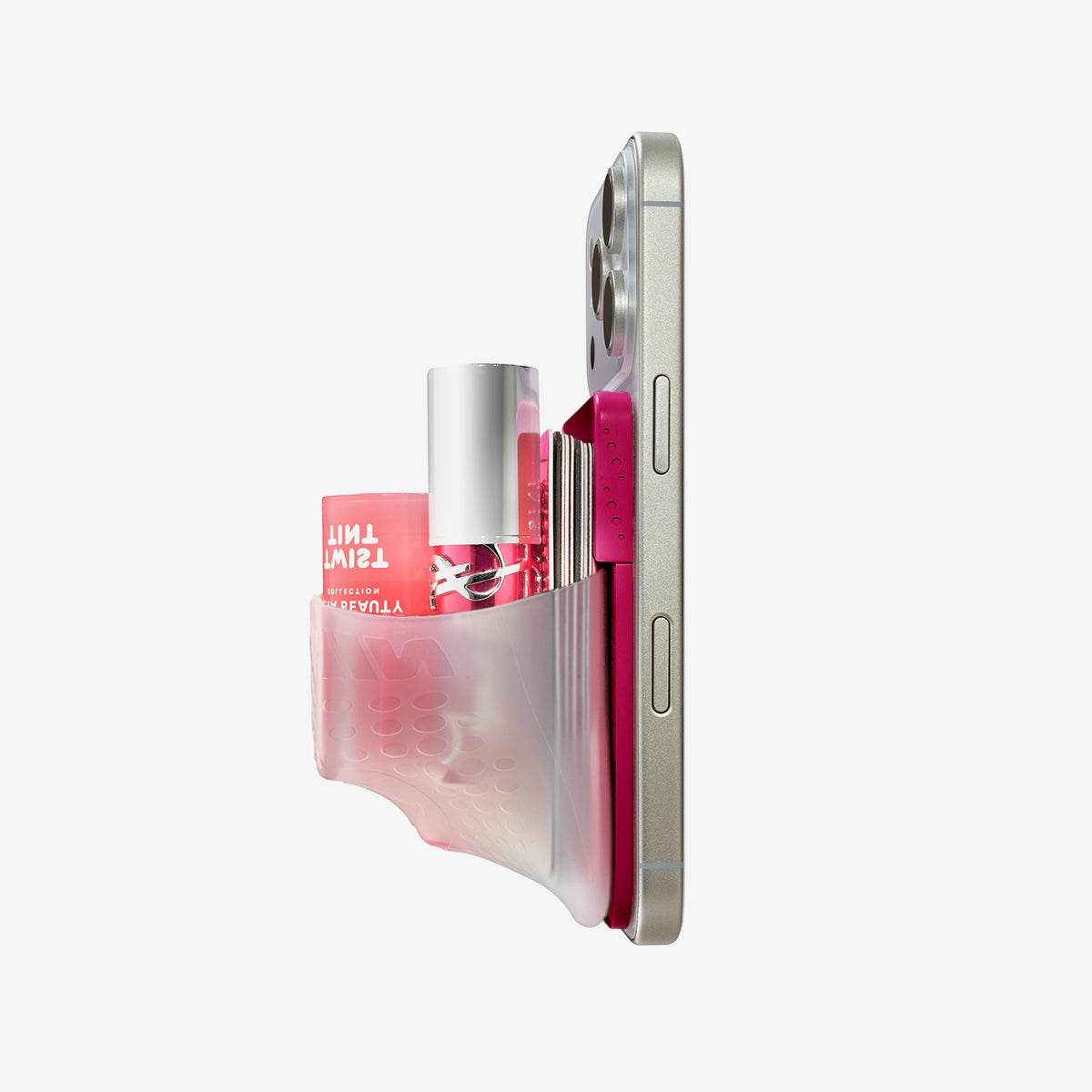Dark Cherry/Clear